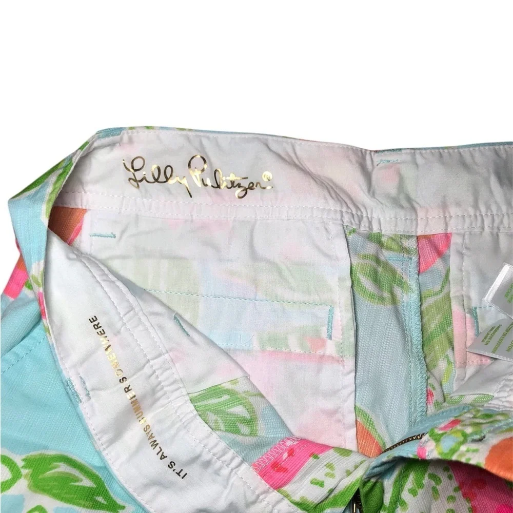 Lilly Pulitzer Callahan Shorts Its Always Summer Somewhere Multicolor size 2